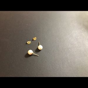 Pearl earrings